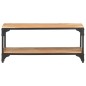 vidaXL Mesa de centro de madera maciza de acacia 90x30x40 cm vidaXL Mesa de centro de madera maciza de acacia 90x30x40 cm