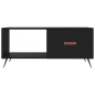 vidaXL Mesa de centro madera contrachapada negro 90x50x40 cm vidaXL Mesa de centro madera contrachapada negro 90x50x40 cm
