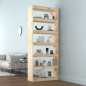 vidaXL Estantería/divisor de espacios madera de pino 80x30x199,5 cm vidaXL Estantería/divisor de espacios madera de pino 80x30x199,5 cm