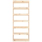 vidaXL Estantería/divisor de espacios madera de pino 80x30x199,5 cm vidaXL Estantería/divisor de espacios madera de pino 80x30x199,5 cm