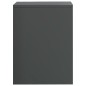 vidaXL Mesitas de noche 2 uds madera contrachapada gris 40x30x40 cm vidaXL Mesitas de noche 2 uds madera contrachapada gris 40x30x40 cm