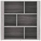 vidaXL Aparador de madera contrachapada gris Sonoma 80x30x80 cm vidaXL Aparador de madera contrachapada gris Sonoma 80x30x80 cm