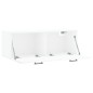vidaXL Armario de pared madera de ingeniería blanco 100x36,5x35 cm vidaXL Armario de pared madera de ingeniería blanco 100x36,5x35 cm