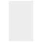 vidaXL Aparador con 3 cajones madera contrachapada blanco 120x41x75 cm