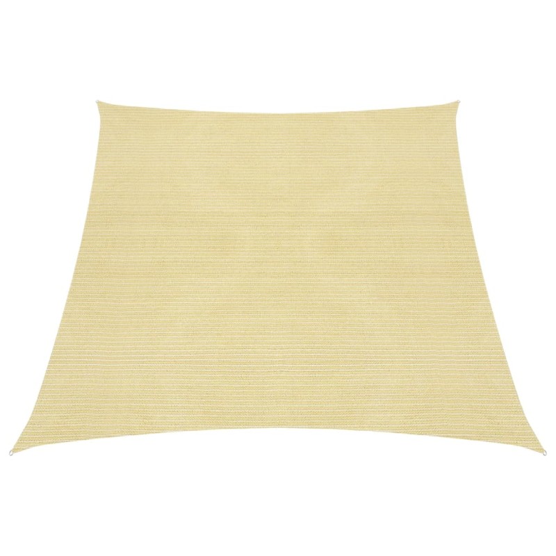 vidaXL Toldo de vela HDPE beige 160 g/m² 4/5x3 m vidaXL Toldo de vela HDPE beige 160 g/m² 4/5x3 m