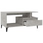 vidaXL Mesa de centro madera contrachapada gris hormigón 90x49x45 cm vidaXL Mesa de centro madera contrachapada gris hormigón 90x49x45 cm