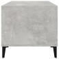 vidaXL Mesa de centro madera contrachapada gris hormigón 90x49x45 cm vidaXL Mesa de centro madera contrachapada gris hormigón 90x49x45 cm