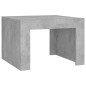vidaXL Mesa de centro madera contrachapada gris hormigón 50x50x35 cm vidaXL Mesa de centro madera contrachapada gris hormigón 50x50x35 cm