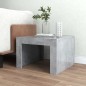 vidaXL Mesa de centro madera contrachapada gris hormigón 50x50x35 cm vidaXL Mesa de centro madera contrachapada gris hormigón 50x50x35 cm