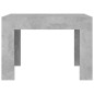 vidaXL Mesa de centro madera contrachapada gris hormigón 50x50x35 cm vidaXL Mesa de centro madera contrachapada gris hormigón 50x50x35 cm