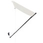 vidaXL Toldo retráctil con LED color crema 150x150 cm vidaXL Toldo retráctil con LED color crema 150x150 cm