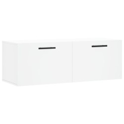 vidaXL Armario de pared madera de ingeniería blanco 100x36,5x35 cm