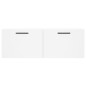 vidaXL Armario de pared madera de ingeniería blanco 100x36,5x35 cm vidaXL Armario de pared madera de ingeniería blanco 100x36,5x35 cm