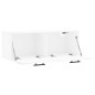 vidaXL Armario de pared madera de ingeniería blanco 100x36,5x35 cm vidaXL Armario de pared madera de ingeniería blanco 100x36,5x35 cm