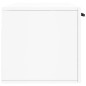 vidaXL Armario de pared madera de ingeniería blanco 100x36,5x35 cm vidaXL Armario de pared madera de ingeniería blanco 100x36,5x35 cm