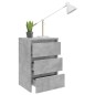 vidaXL Mesita de noche madera contrachapada gris hormigón 40x35x62,5cm vidaXL Mesita de noche madera contrachapada gris hormigón 40x35x62,5cm