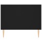vidaXL Mesa de centro madera contrachapada negro 102x50x40 cm vidaXL Mesa de centro madera contrachapada negro 102x50x40 cm