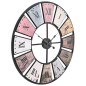vidaXL Reloj de pared vintage movimiento cuarzo 60 cm XXL vidaXL Reloj de pared vintage movimiento cuarzo 60 cm XXL