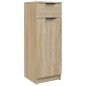 vidaXL Armario de baño madera contrachapada roble Sonoma 32x34x90 cm vidaXL Armario de baño madera contrachapada roble Sonoma 32x34x90 cm