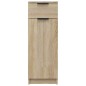 vidaXL Armario de baño madera contrachapada roble Sonoma 32x34x90 cm vidaXL Armario de baño madera contrachapada roble Sonoma 32x34x90 cm