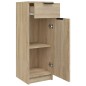 vidaXL Armario de baño madera contrachapada roble Sonoma 32x34x90 cm vidaXL Armario de baño madera contrachapada roble Sonoma 32x34x90 cm