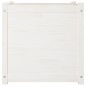 vidaXL Jardineras 2 uds madera maciza de pino blanco 60x60x40 cm vidaXL Jardineras 2 uds madera maciza de pino blanco 60x60x40 cm