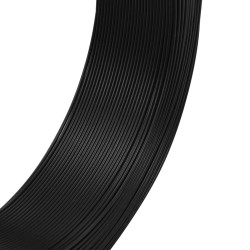 vidaXL Alambre para atar vallas acero gris antracita 250 m 0,9/1,4 mm