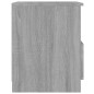 vidaXL Mesitas noche 2 uds madera ingeniería gris Sonoma 40x40x50 cm vidaXL Mesitas noche 2 uds madera ingeniería gris Sonoma 40x40x50 cm