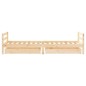 vidaXL Estructura de cama para niños con cajones madera pino 80x200 cm vidaXL Estructura de cama para niños con cajones madera pino 80x200 cm