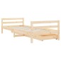 vidaXL Estructura de cama para niños con cajones madera pino 80x200 cm vidaXL Estructura de cama para niños con cajones madera pino 80x200 cm