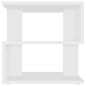 vidaXL Mesa auxiliar de madera contrachapada blanco 40x40x40 cm vidaXL Mesa auxiliar de madera contrachapada blanco 40x40x40 cm