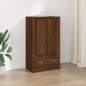 vidaXL Aparador de madera contrachapada marrón roble 60x35,5x103,5 cm vidaXL Aparador de madera contrachapada marrón roble 60x35,5x103,5 cm