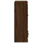 vidaXL Aparador de madera contrachapada marrón roble 60x35,5x103,5 cm vidaXL Aparador de madera contrachapada marrón roble 60x35,5x103,5 cm