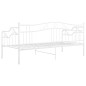 vidaXL Estructura de sofá cama de metal blanco 90x200 cm vidaXL Estructura de sofá cama de metal blanco 90x200 cm