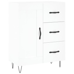 vidaXL Aparador de madera de ingeniería blanco 69,5x34x90 cm