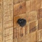vidaXL Mesita de noche de madera maciza de mango 40x30x50 cm