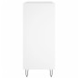 vidaXL Mueble para discos madera contrachapada blanco 84,5x38x89 cm vidaXL Mueble para discos madera contrachapada blanco 84,5x38x89 cm