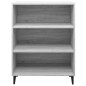 vidaXL Aparador de madera contrachapada gris Sonoma 69,5x32,5x90 cm vidaXL Aparador de madera contrachapada gris Sonoma 69,5x32,5x90 cm