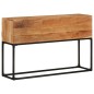 vidaXL Mesa consola de madera maciza de acacia 120x30x75 cm vidaXL Mesa consola de madera maciza de acacia 120x30x75 cm