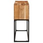 vidaXL Mesa consola de madera maciza de acacia 120x30x75 cm vidaXL Mesa consola de madera maciza de acacia 120x30x75 cm