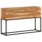 vidaXL Mesa consola de madera maciza de acacia 120x30x75 cm vidaXL Mesa consola de madera maciza de acacia 120x30x75 cm