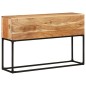 vidaXL Mesa consola de madera maciza de acacia 120x30x75 cm vidaXL Mesa consola de madera maciza de acacia 120x30x75 cm