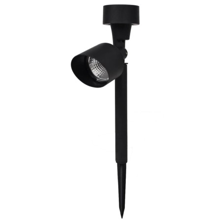 vidaXL Foco LED solar de exterior 12 uds negro