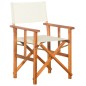 vidaXL Silla de director de madera maciza de acacia vidaXL Silla de director de madera maciza de acacia