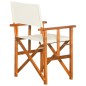 vidaXL Silla de director de madera maciza de acacia vidaXL Silla de director de madera maciza de acacia