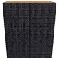 vidaXL Mesa y sillas jardín 3 pzas ratán sintético madera acacia negro vidaXL Mesa y sillas jardín 3 pzas ratán sintético madera acacia negro