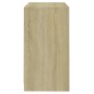 vidaXL Aparador de madera contrachapada roble Sonoma 70x41x75 cm vidaXL Aparador de madera contrachapada roble Sonoma 70x41x75 cm