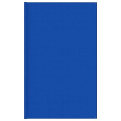 vidaXL Alfombra para tienda de campaña HDPE azul 400x400 cm