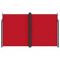 vidaXL Toldo lateral retráctil rojo 200x1000 cm vidaXL Toldo lateral retráctil rojo 200x1000 cm