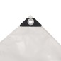vidaXL Lona 650 g/m² 4x8 m blanco vidaXL Lona 650 g/m² 4x8 m blanco